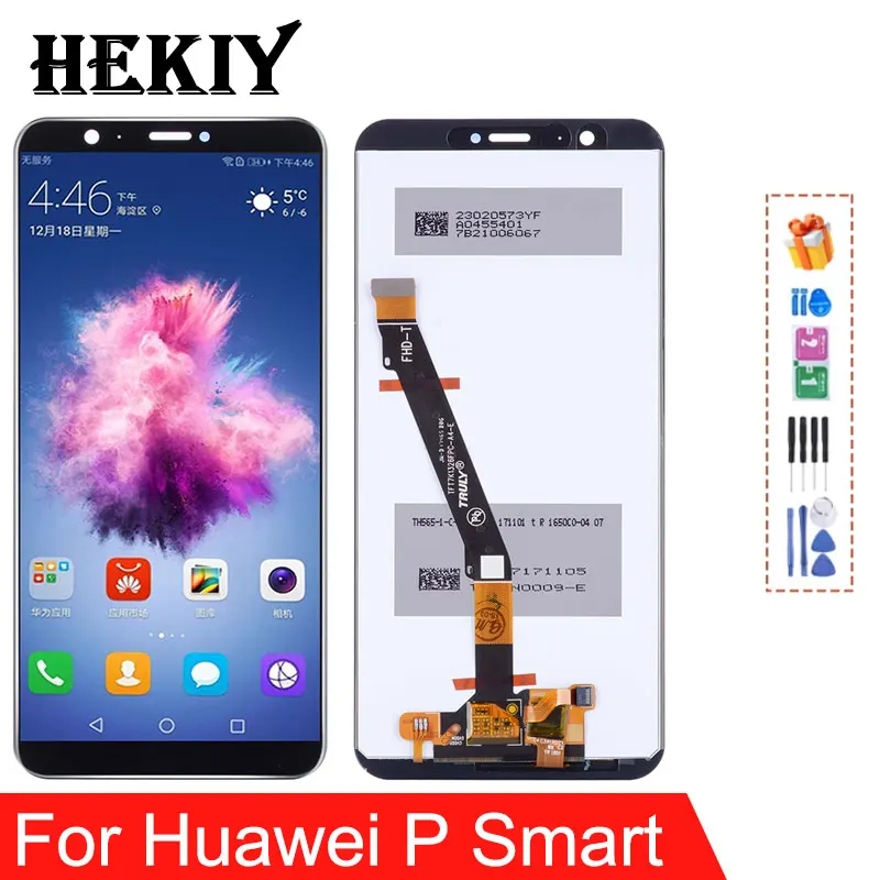 

For Huawei P Smart LCD Display Touch Screen Digitizer Assembly For Huawei enjoy 7S With Frame FIG LA1 LX1 L21 L22 LCD