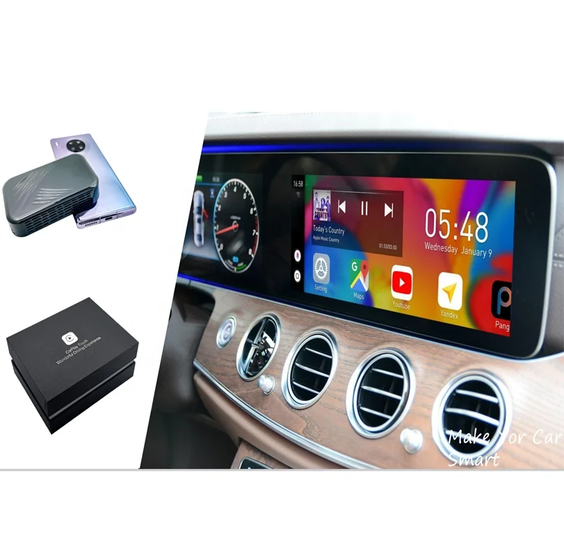 

Подключи и работай, автомобильный развлекательный USB видео и аудио, Android, Gps-навигация, умная коробка с ии для BMW, Audi, Mercedes, VW с Carplay