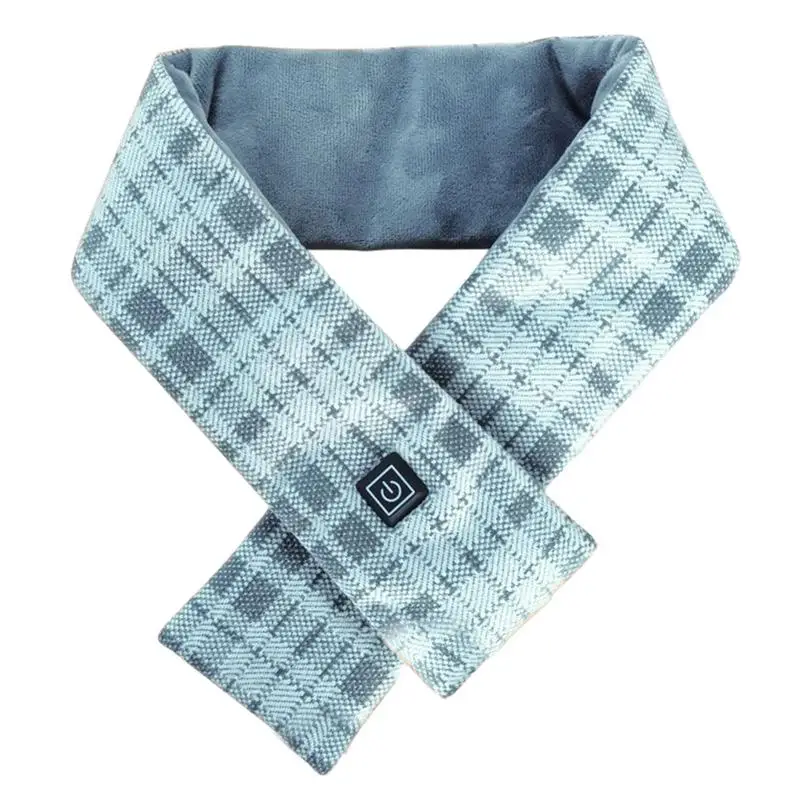 

Шарф с подогревом умный шарф с электрическим подогревом перезаряжаемый шарф с 3 уровнями нагрева мягкий теплый шарф