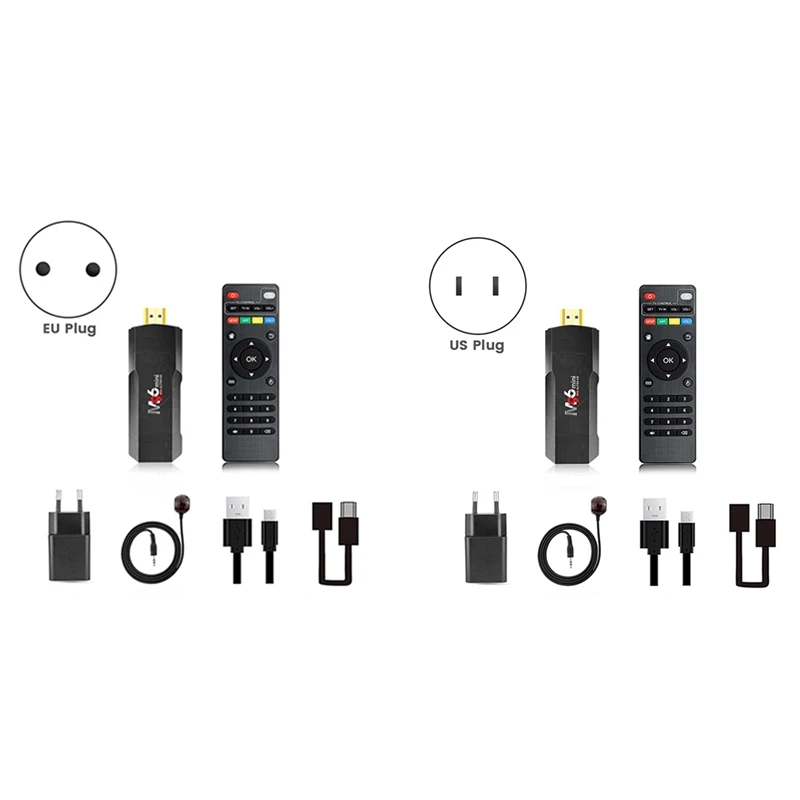 Новый мини-телевизор H313 4K сетевой плеер Android Smart TV Box ATV HD телеприставка Stick для Google