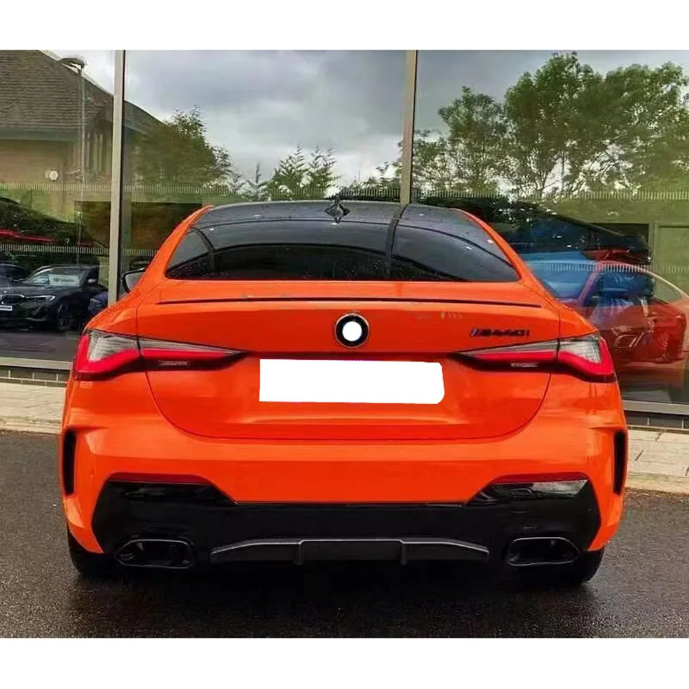 Диффузор для заднего бампера автомобиля спойлер с наконечниками выхлопных газов