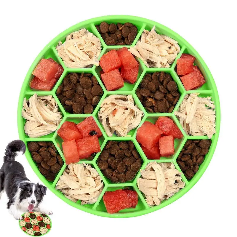 

Silicone Slow Feeder Dog Bowls Non-Slip Puzzle Dog Bowl With Silicon Preventing Choking Healthy Design Dogs Bowl For Large Breed