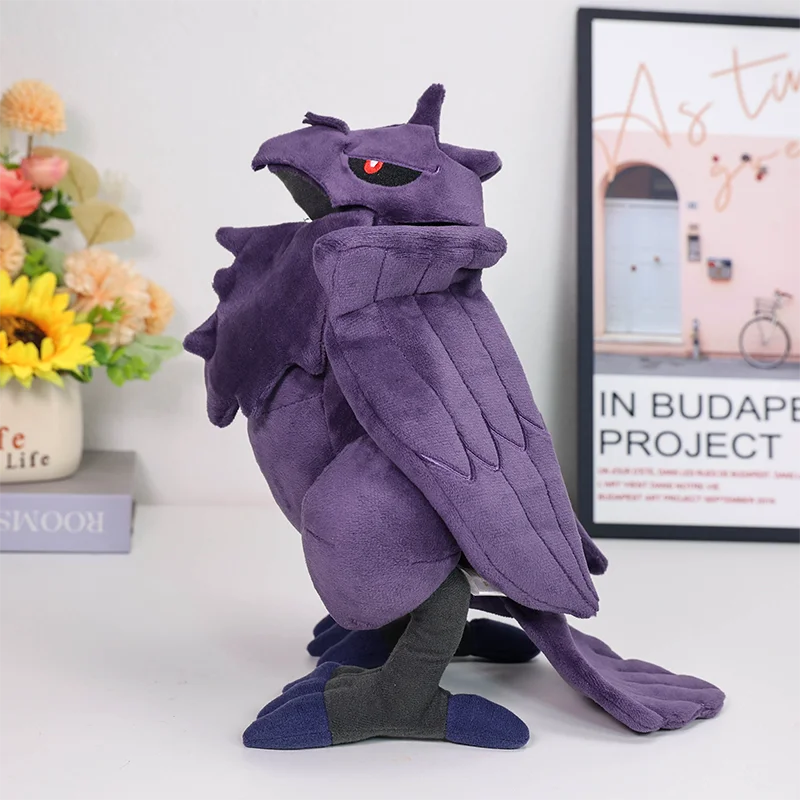 Фото 28 см плюшевая мягкая игрушка Pokemon Corviknight Corvaillus мягкая кукла в подарок №4