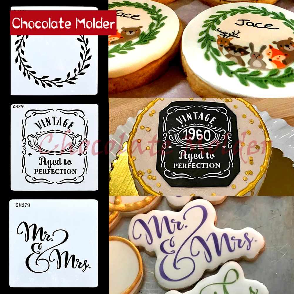 

Mr. and Mrs. With Laurel Wreath, торта, помадки, фотообои | Фотообои | Трафареты для торта, шаблон, сделай сам, форма для рисования