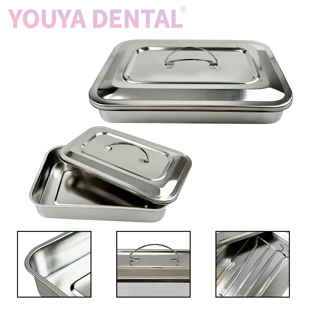 Стоматологический хирургический лоток из нержавеющей стали 201 коробка для