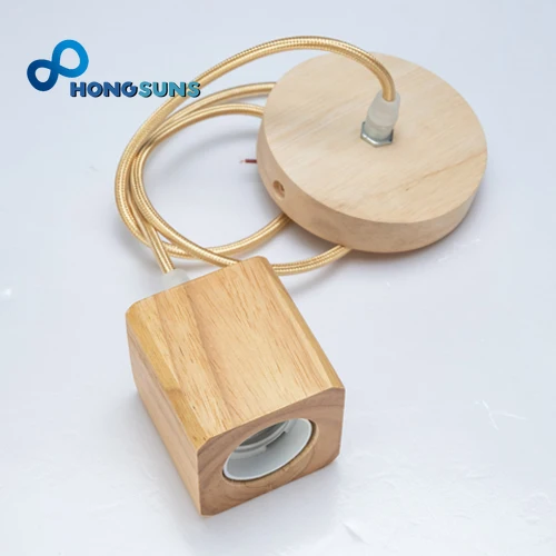 

Wooden Pendant Lights E27 Wood Pendant Lamp for Bedroom Home/living Room Decor Natural Color Vintage Hanging Lights Fixture