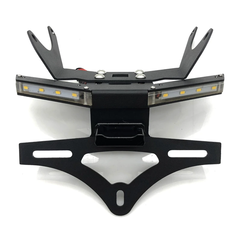

Motorcycle Rear Bracket License Plate Frame Holder Turn Signal Light For Honda CB650R CBR650R 2021 2022 2023