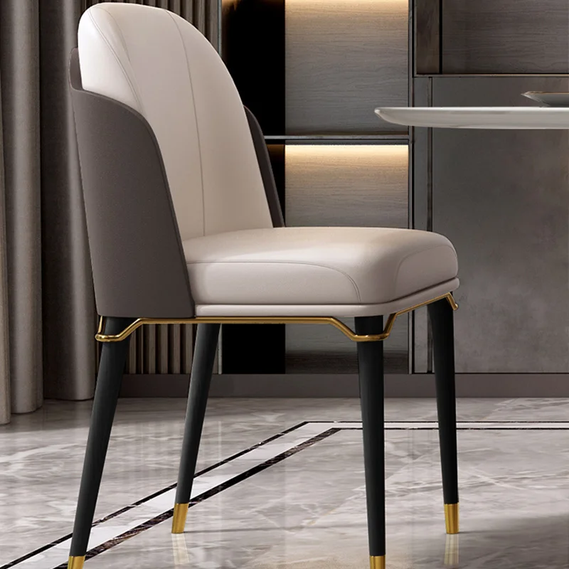 

Lounge Minimalist Chair Comfortable Dinging Chair Luxury Garden Chairs Wooden Design Sillon Individual Kitchen Furniture