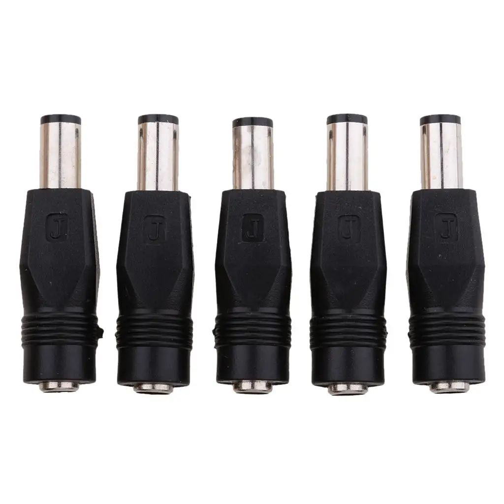 

5 Pcs. 7.4x5.0mm Male to 5.5x2.1mm Female Connection Adapter for Laptop