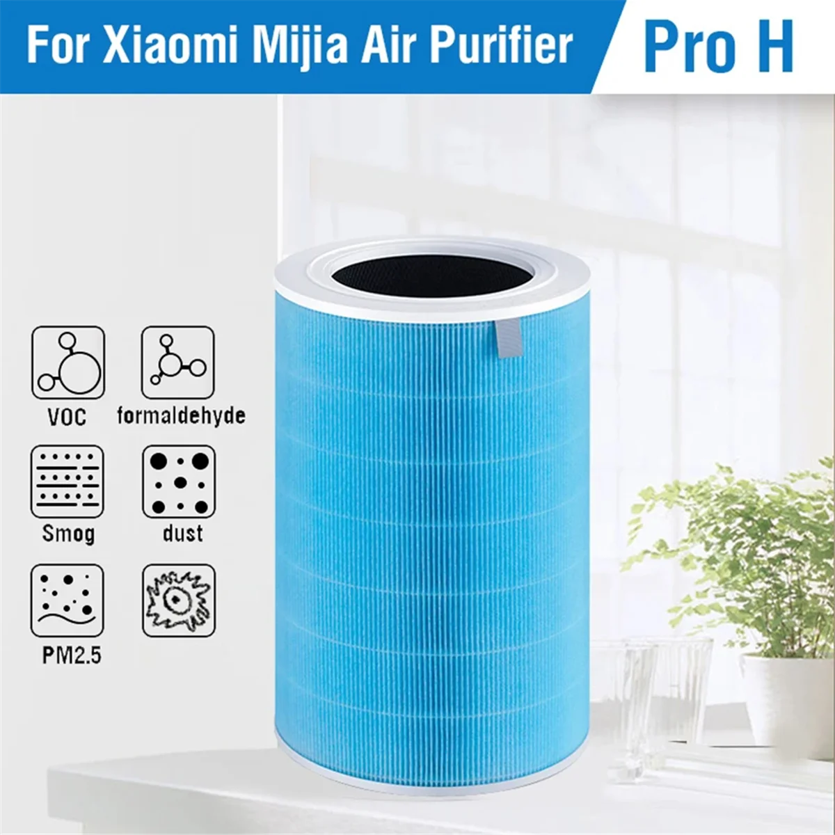 Для Xiaomi Pro H Hepa Filter Фильтр с активированным углем для Air Purifier H13 PM2.5 Clean