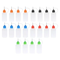 20pcs needle applicator tip bottle useful delicate liquid holder plastic container for home room