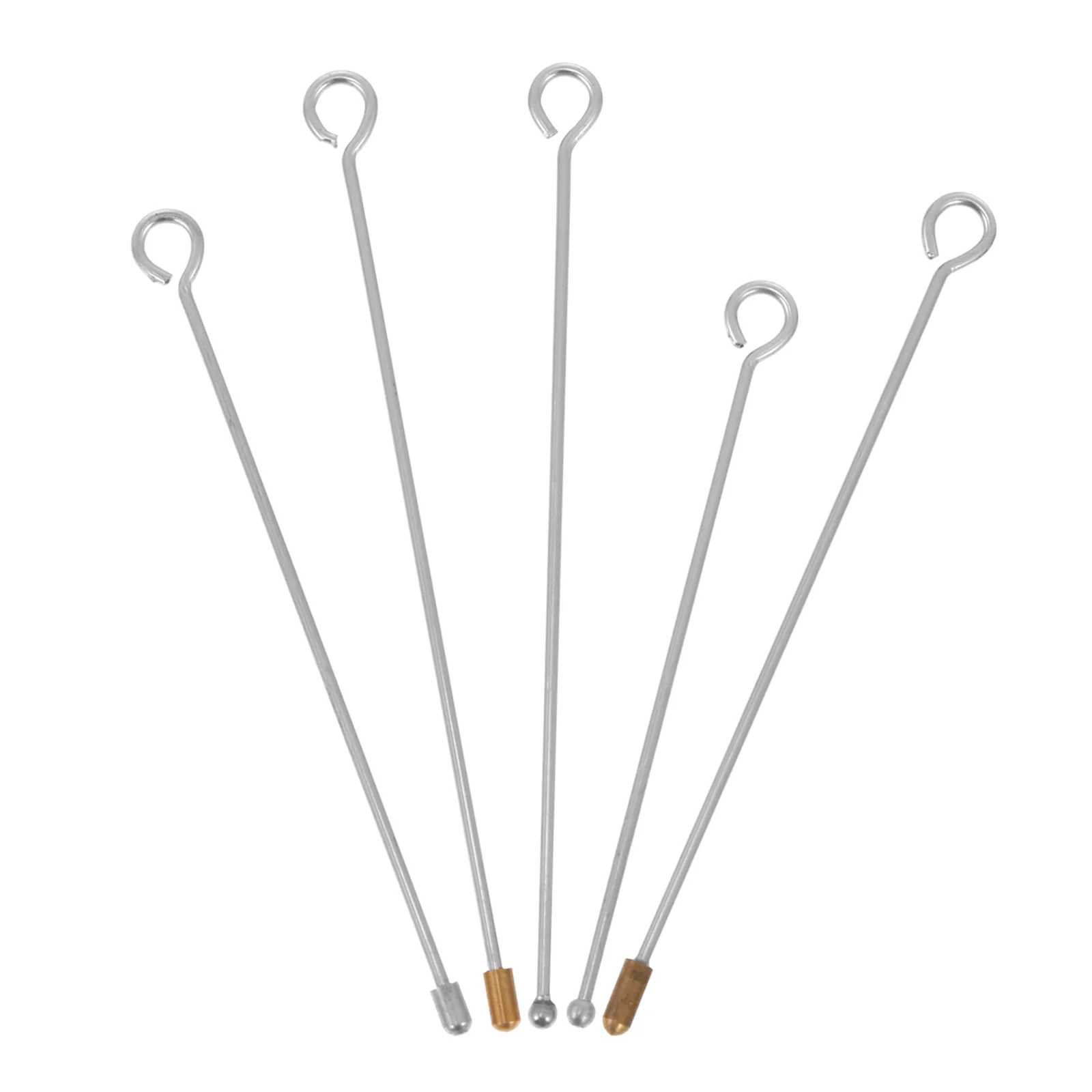 

5 Pcs Tattoo Motor Handle Tool Accessories Grip Accessories Facial Appendix Needles Plungers Precision Stainless Steel