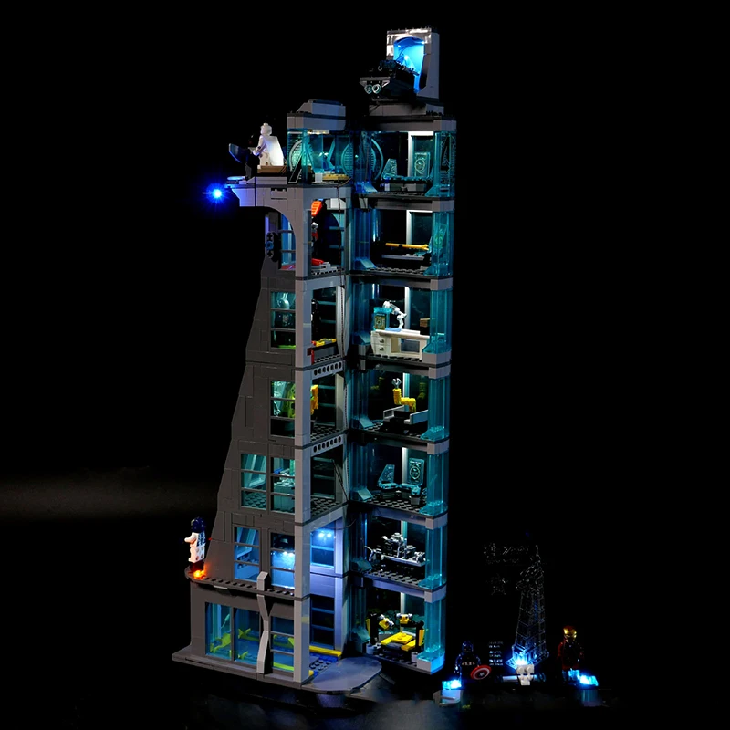Набор для сборки детских Конструкторов с дистанционным управлением LEGO Avengers Tower