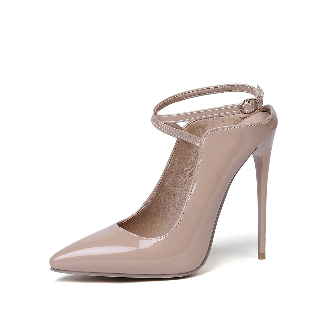 Совершенно новые летние пикантные абрикосовые черные женские туфли-лодочки на