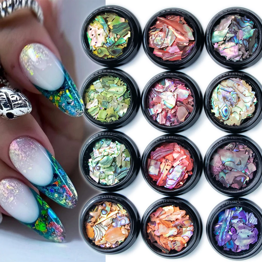 1 баночка текстура морской ракушки тонкая морская Морская ракушка кусочки для