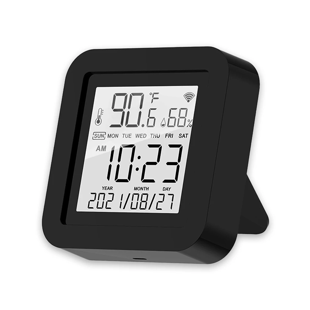 

USB-датчик температуры и влажности с ЖК-дисплеем, цифровой измерительный прибор для гостиной с термометром, гигрометром, температурой 0-60 ℃, у...