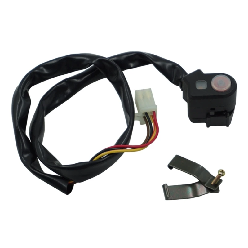

2023 New Universal Motorcycle Engine Stop Start Switch Button with Mounting Backplate for ATV,Dirt Pit Bike,Scooter,Quad