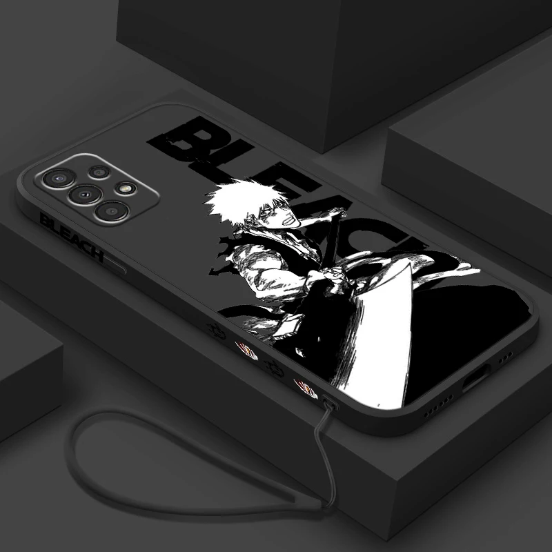 Чехол для телефона с рисунком аниме отбеливатель Samsung A91 A81 A71 A51 A41 A31 A21S A11 A05 A04 A03S A02S