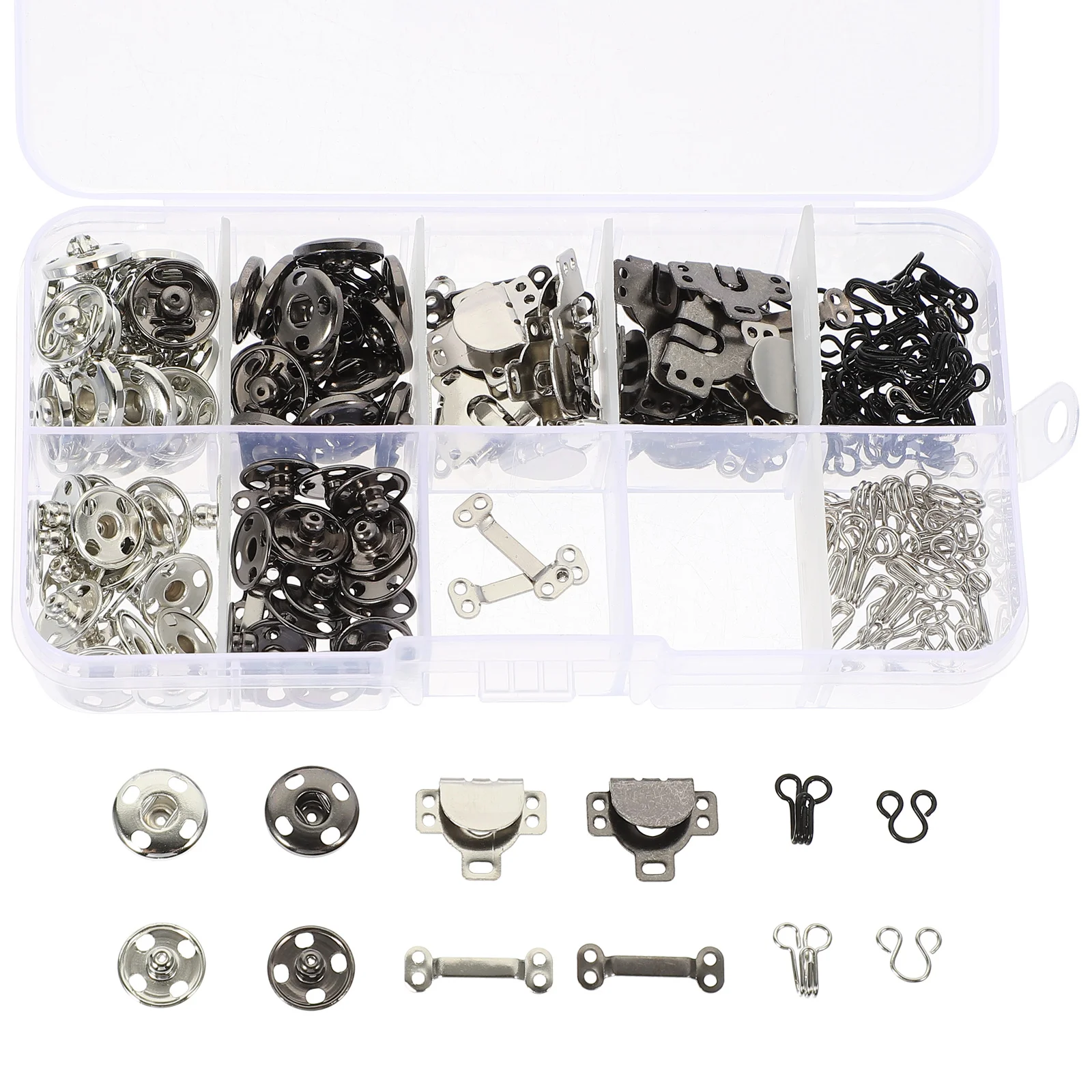 

Buttonsleather Snaps Hookeye Snap Clothingfasteners Sewing Stud Metal Diy Press Button Crafts Hooks Sewgarment Fastener Dress