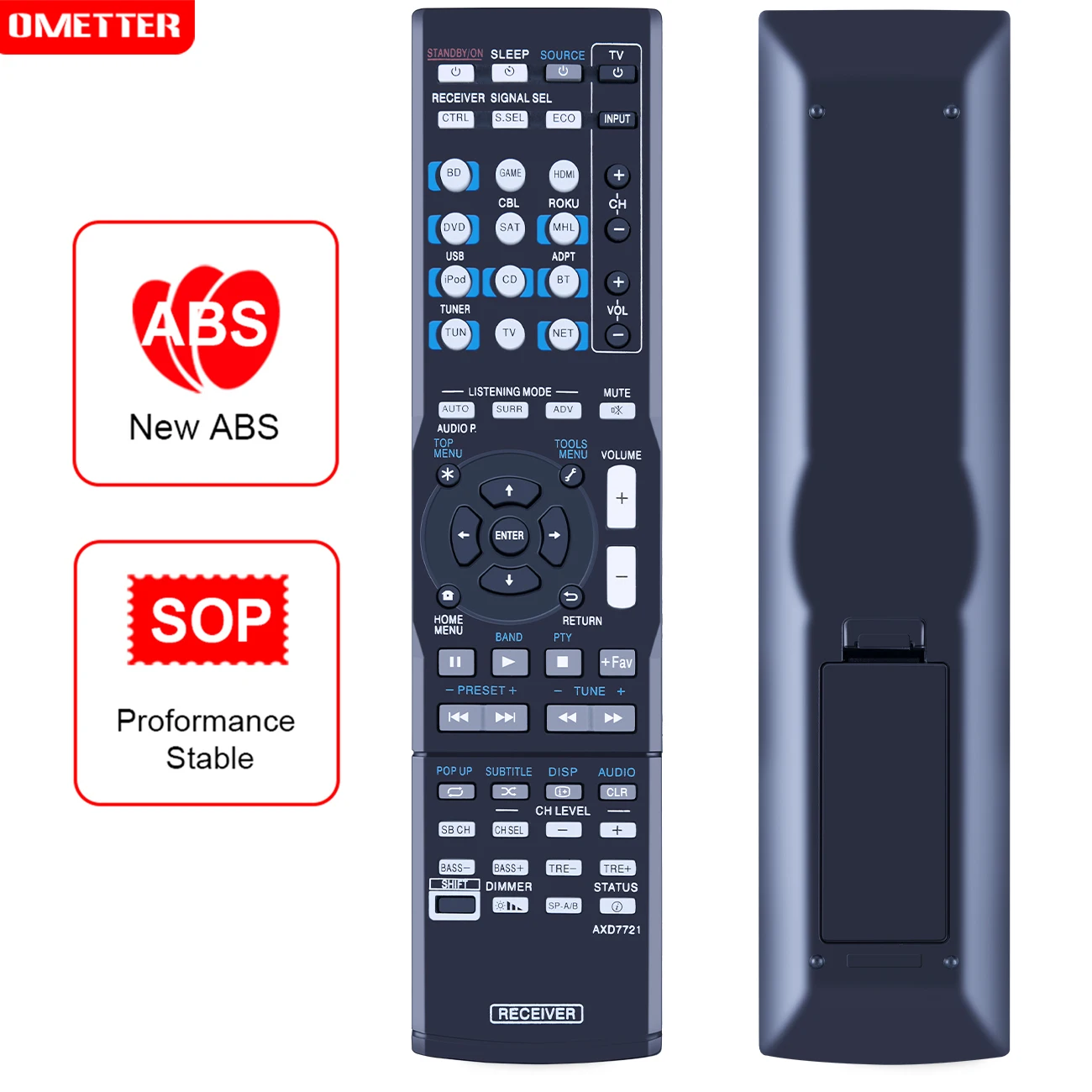 

Remote Control for Pioneer AV Receiver VSX-1018AH-K VSX-21TXH VSX-9130TXH-K AXD7721 AXD7587 AXD7739