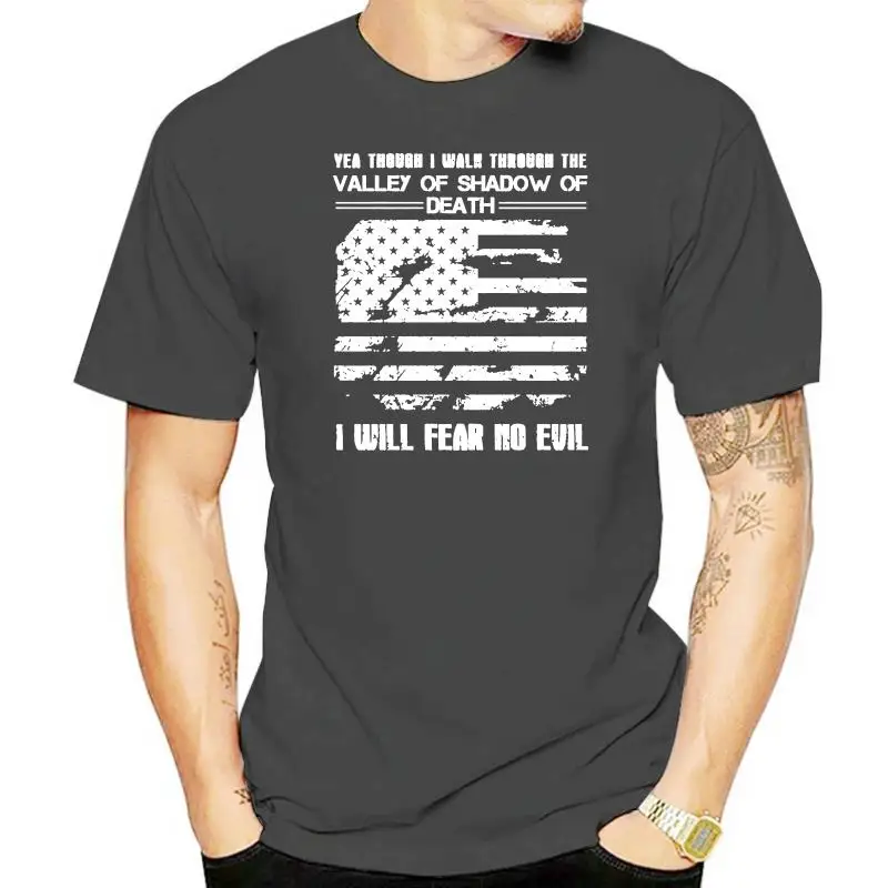 

Мужская футболка из натурального хлопка, с надписью «Я боюсь, что не потеряет зла», патриотическая футболка