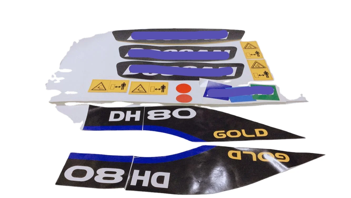 Наклейка на экскаватор TALUADA для DX60 DX300 DH150 DH225 DH300 DH370-7 наклейка корпус