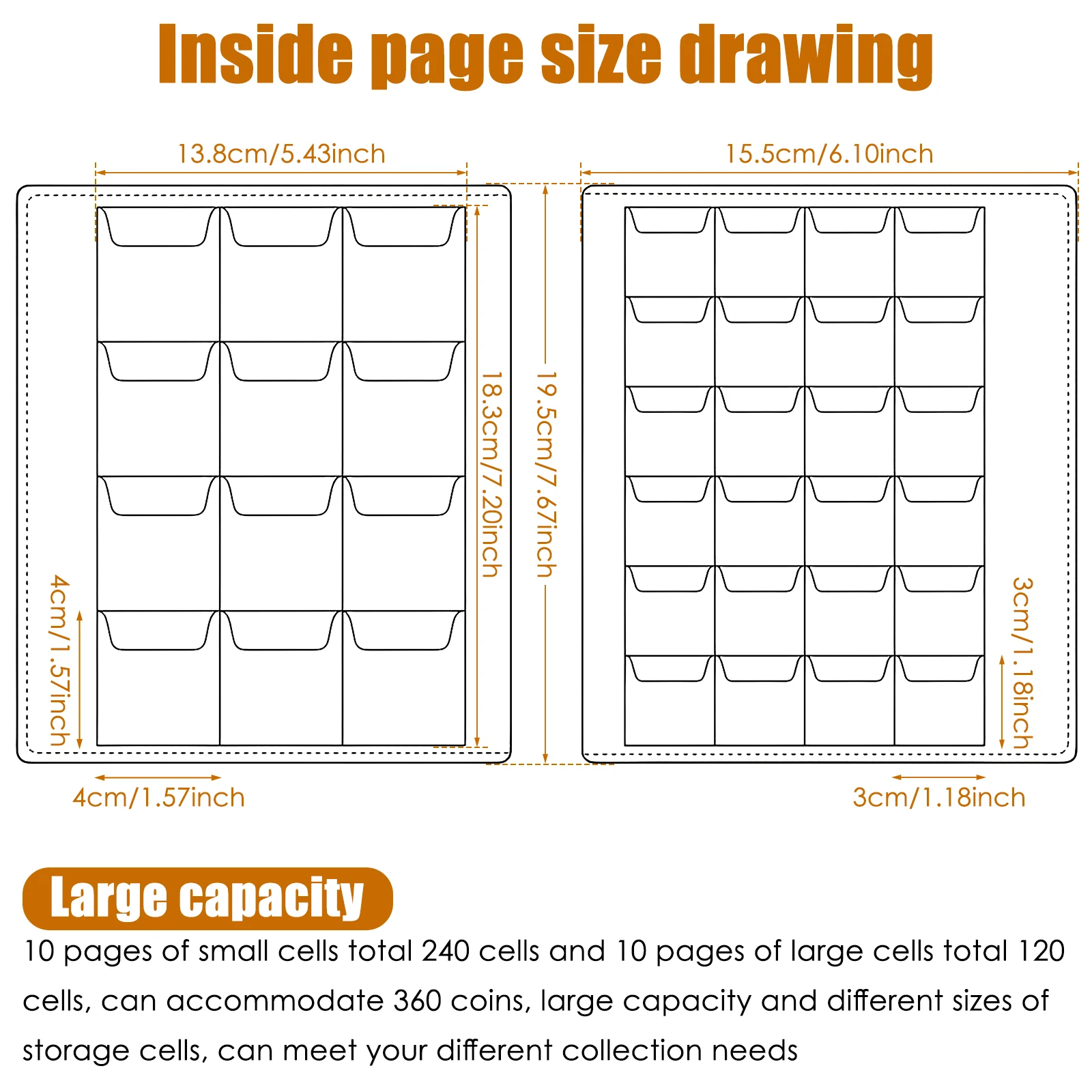 Прессованный Пенни-держатель для центов коллекционный альбом с листьями
