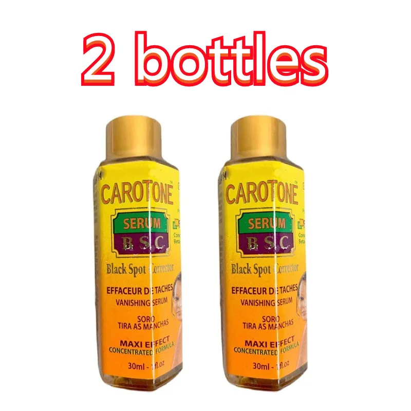 

2 Bottles of Carotone Black SpotCorrector Skin Whitening Serum, 30ml