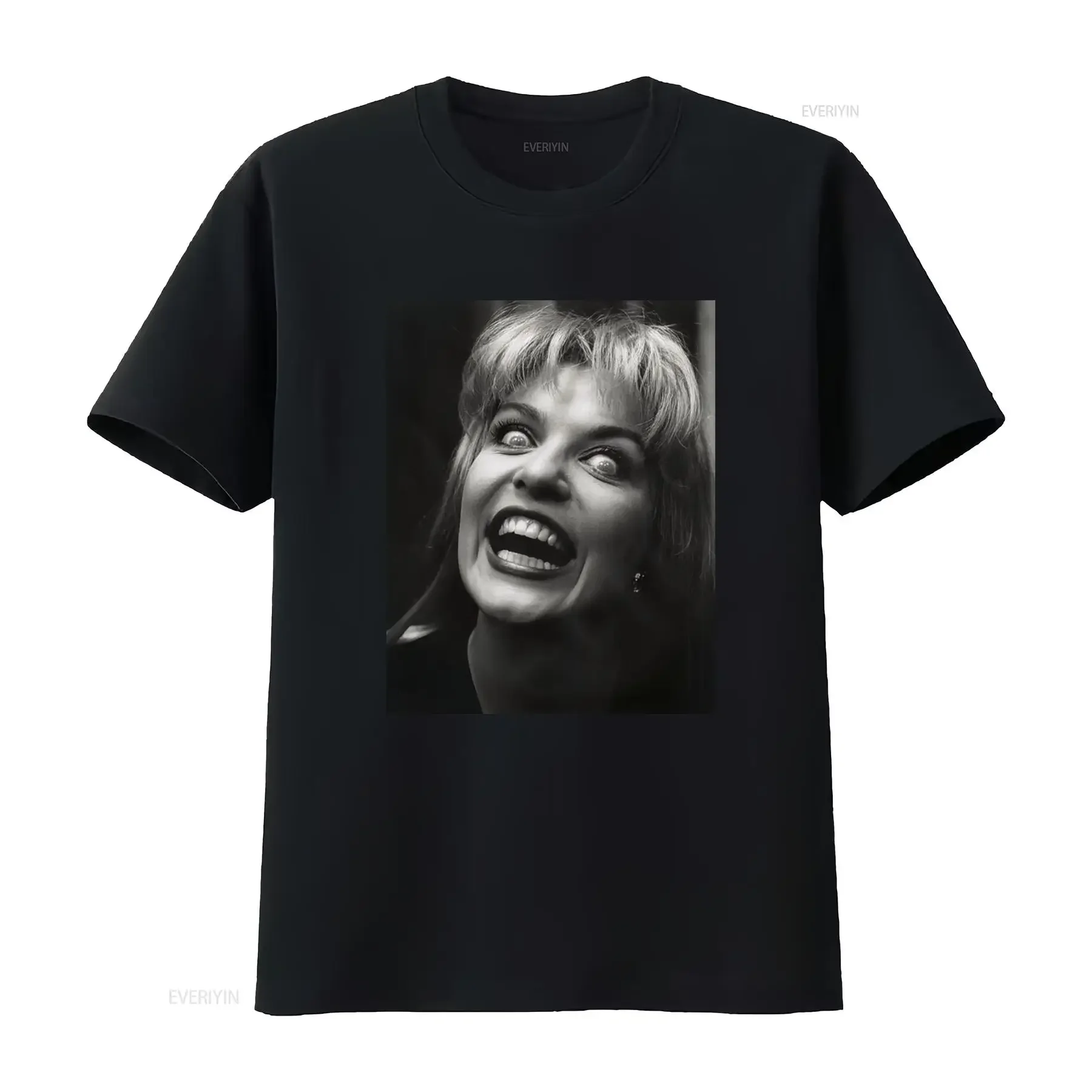 Фото Футболка Laura Palmer с двумя вертиками, футболка для ТВ-шоу, ретро, винтажная одежда, Fire Walk With Me, Дэвид Линч, винтажная, стираная, удобная №1