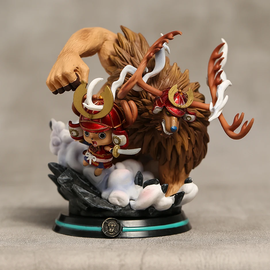 

Anime One Piece GK Tony Tony Chopper Monster Strengthen PVC Figure Collectible Figurine Toys Room Decor 13CM
