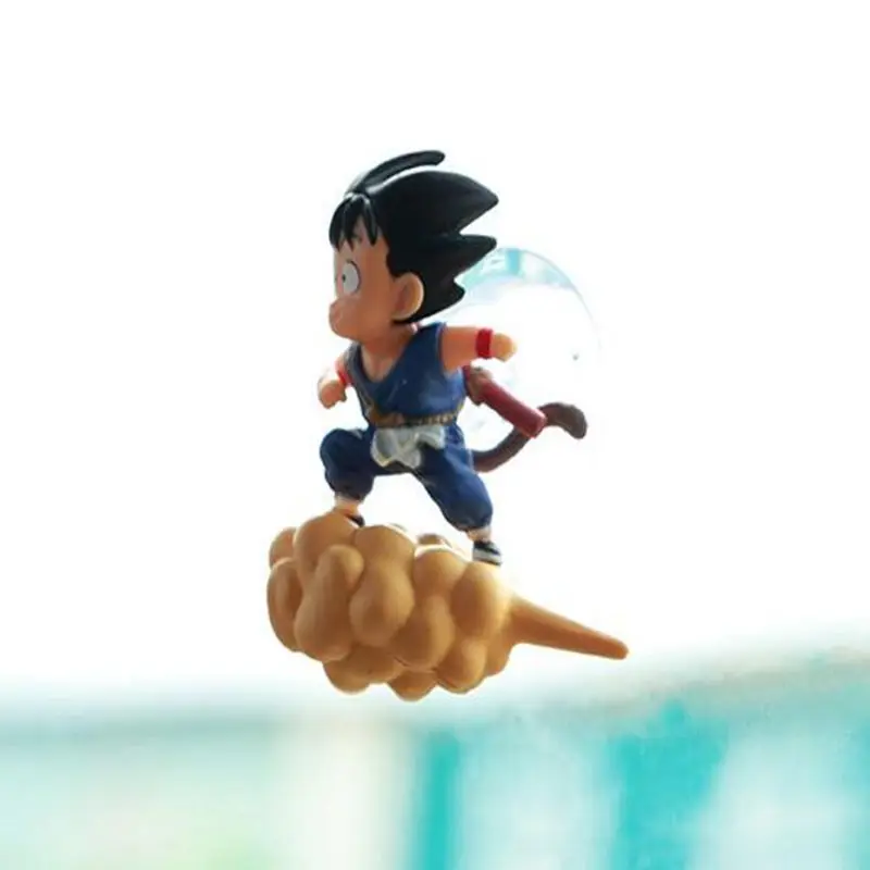 

Dragon Ball Z Kids Flying Son Goku on somersault clouds Car Decoration Action Figure Model Toys