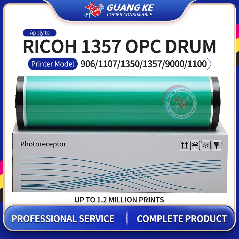 New Opc Drum + Cleaning Blade Compatible For Ricoh 906 907 1107 1106 1350 1357 9000 1100 Primary Color Photosensitive Drums