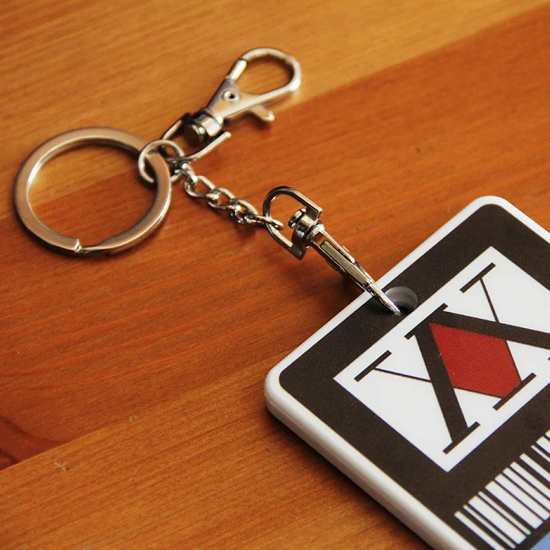Брелок для ключей с подвеской из ПВХ косплея лицензией Hunter X