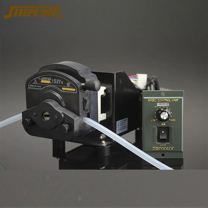 

JIHPUMP 110v 220v 3000ml High QualIndustrial High Flow Peristaltic Pump for Sale Filling Test Easy to Assemble and Unassembled
