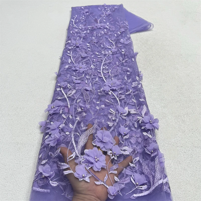 Высококачественная африканская кружевная ткань Kruvied последняя коллекция 2024