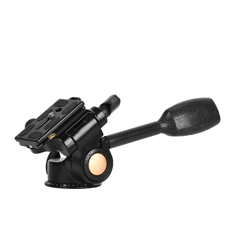 Штатив QZSD из алюминиевого сплава 3-полосная головка для камеры DSLR