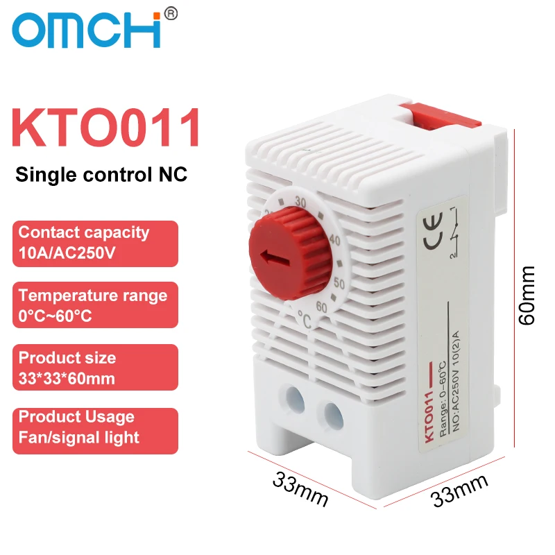 

OMCH KTS011 Контроллер температуры 0-60℃