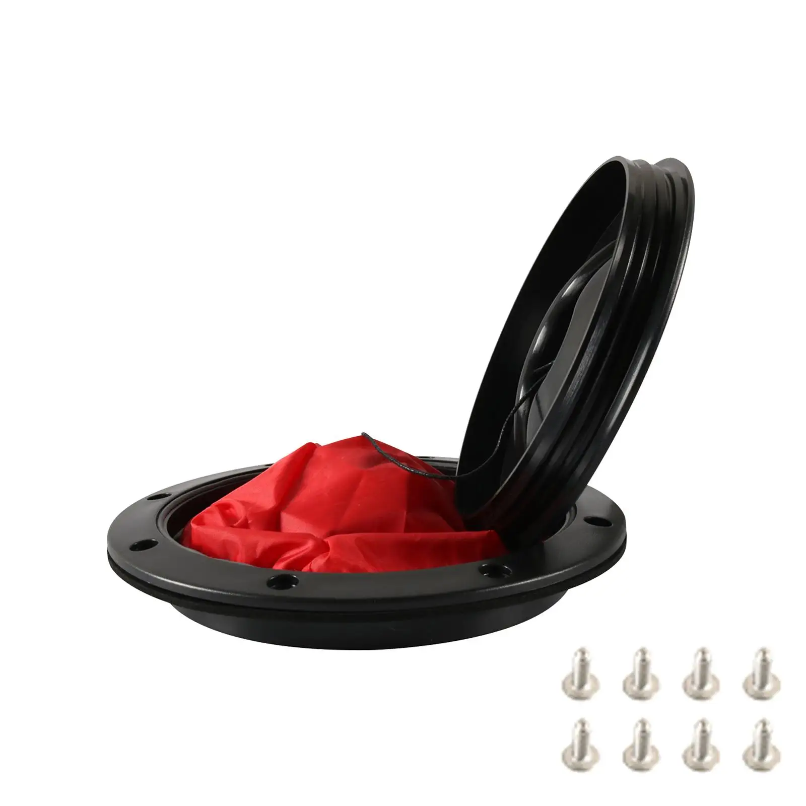 

Deck Plate Kit Replacement Hatches 6 in Waterproof with Bag ABS for Fishing