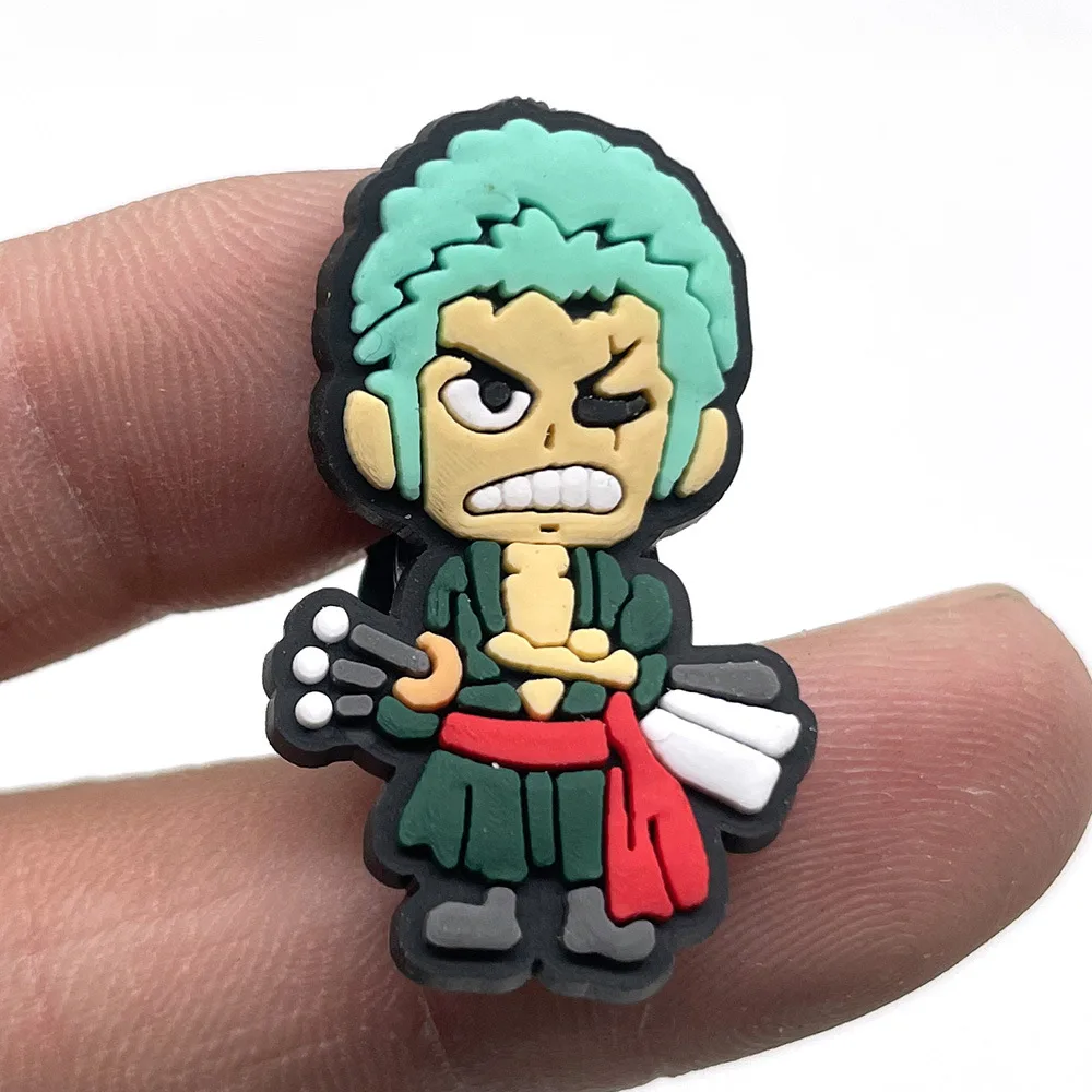 DIY-шармы из ПВХ для обуви в виде персонажа Monkey D. Luffy для Croc Jibz, подарки для детских праздников и Рождества (art.: 3920db0433663) - 3920db0433663