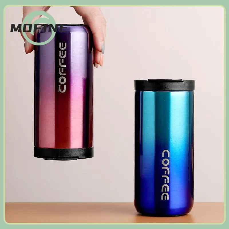 

Drinkware Coffee Cups Double Wall Stainless Steel Insulated Vacuum Flask 300/500ml Leak Proof Thermal Drinking Bottle Cup 400ml