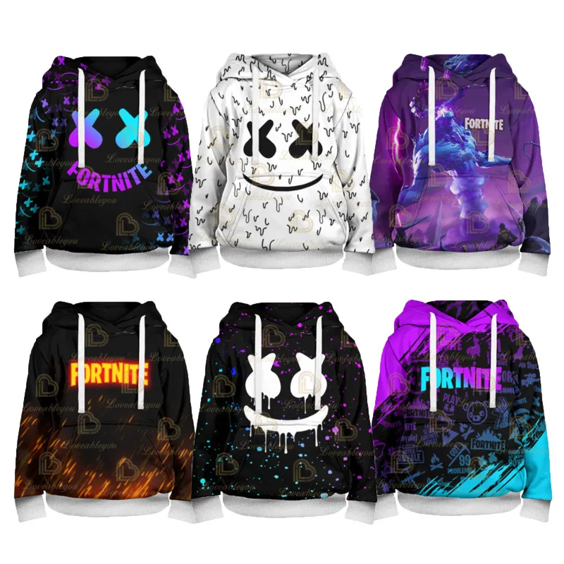 

Fortnite Fashion Hoodies Victory Royale Men Women' Spring Autumn Kids Sweatshirts Hip Hop Casual Polyester Pullover Hoody Hoodie