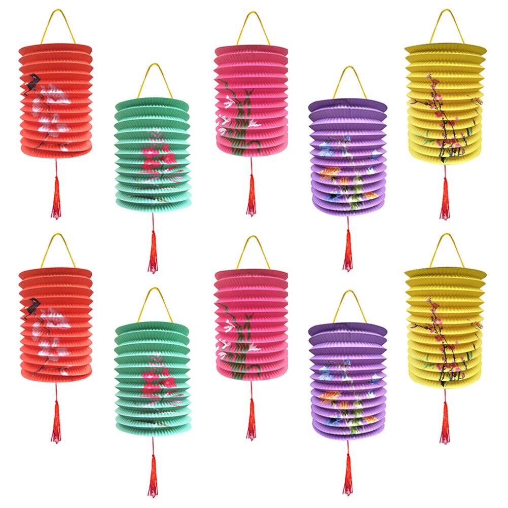 

Chang'e Lantern Festival Chinese Paper Lanterns Party Supplies Hanging Decorative Colorful