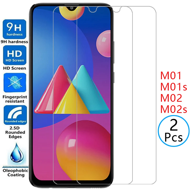 Чехол для телефона samsung galaxy m02 m02s m01 m01s закаленное стекло на m 01 02 s 01s задняя крышка