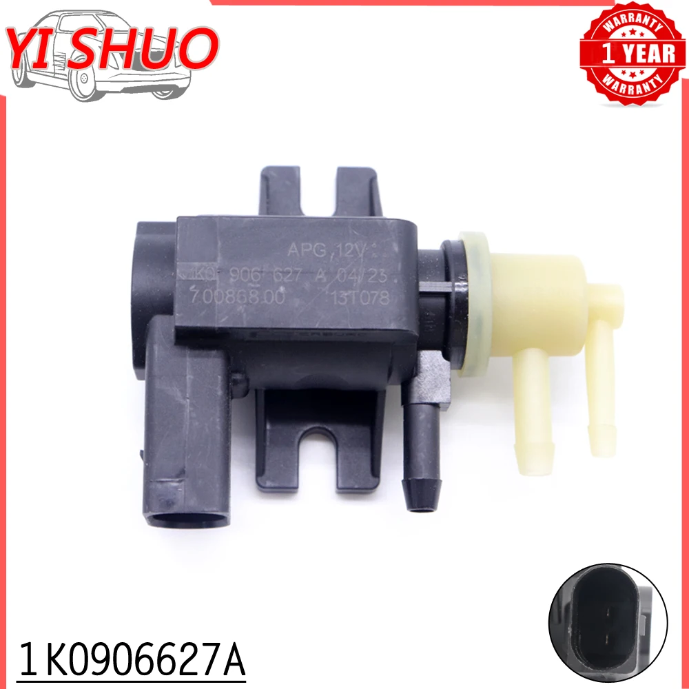 Автомобильный турбоклапан давления N75 TDI E 1K0906627A для Audi A3 Volkswagen Beetle Passat Polo 2.0L 10-13 1K0