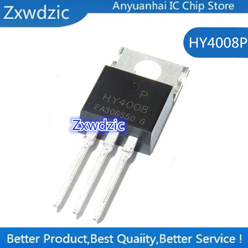 

10pcs New Original HY4008P HY4008 TO-220 FET 80V 200A Field Effect Transistor Electric Vehicle Controller