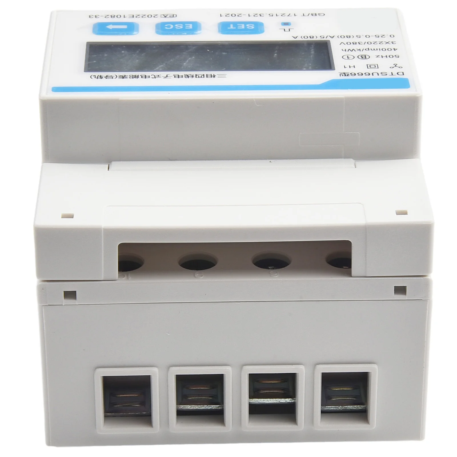 

Smart Meter Energy Meter A 220/380V 3-phase ABS Electric Energy Meter Instrument Multifunctional Solar Fittings
