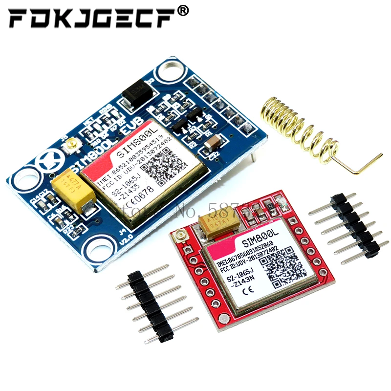 SIM800L GPRS GSM модуль Micro SIM-карта ядро четырехдиапазонный TTL последовательный порт