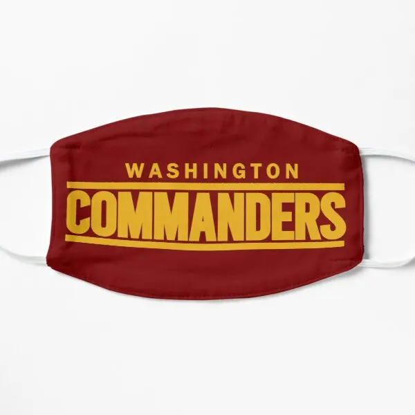 

Washington Commanders Flat Printing Face Mask Beauty Cosplay Dustproof Cartoon Mouth Washable Fashion Unisex Cute Health Haze