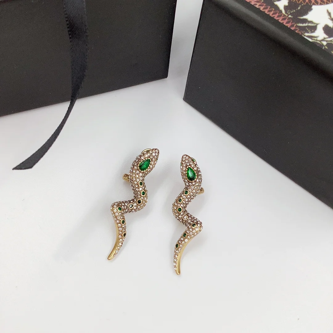 

Крупные серьги в форме змеи, уличные мужские и женские модные Универсальные серьги