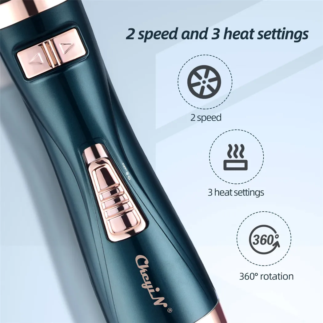 Профессиональная щетка CkeyiN с горячим воздухом выпрямитель для волос плойка